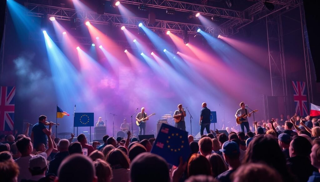Festival musik internasional yang menampilkan kolaborasi seniman Inggris dan Uni Eropa pasca-Brexit