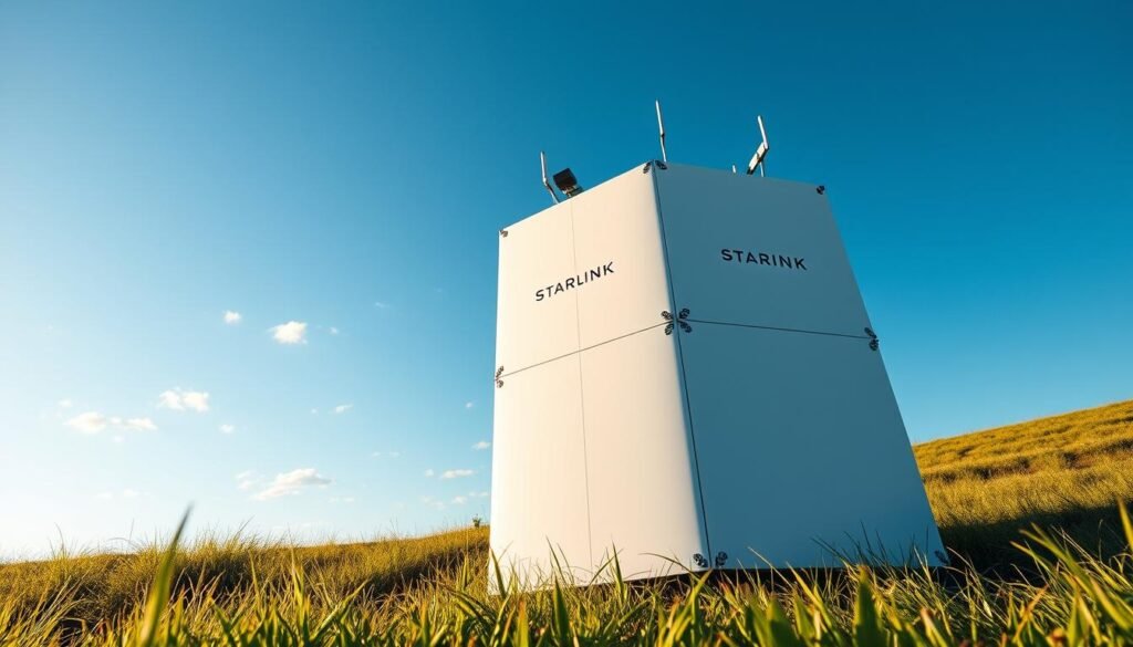 satelit Starlink ukuran meja makan