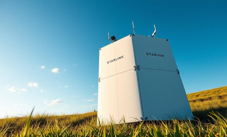 satelit Starlink ukuran meja makan