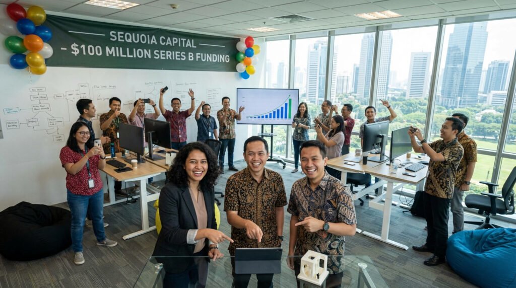 startup Indonesia pendanaan Sequoia